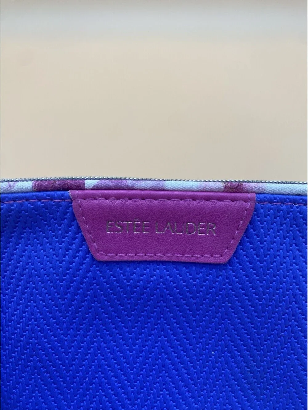 Estee Lauder Purple Cosmetic Bag - 8